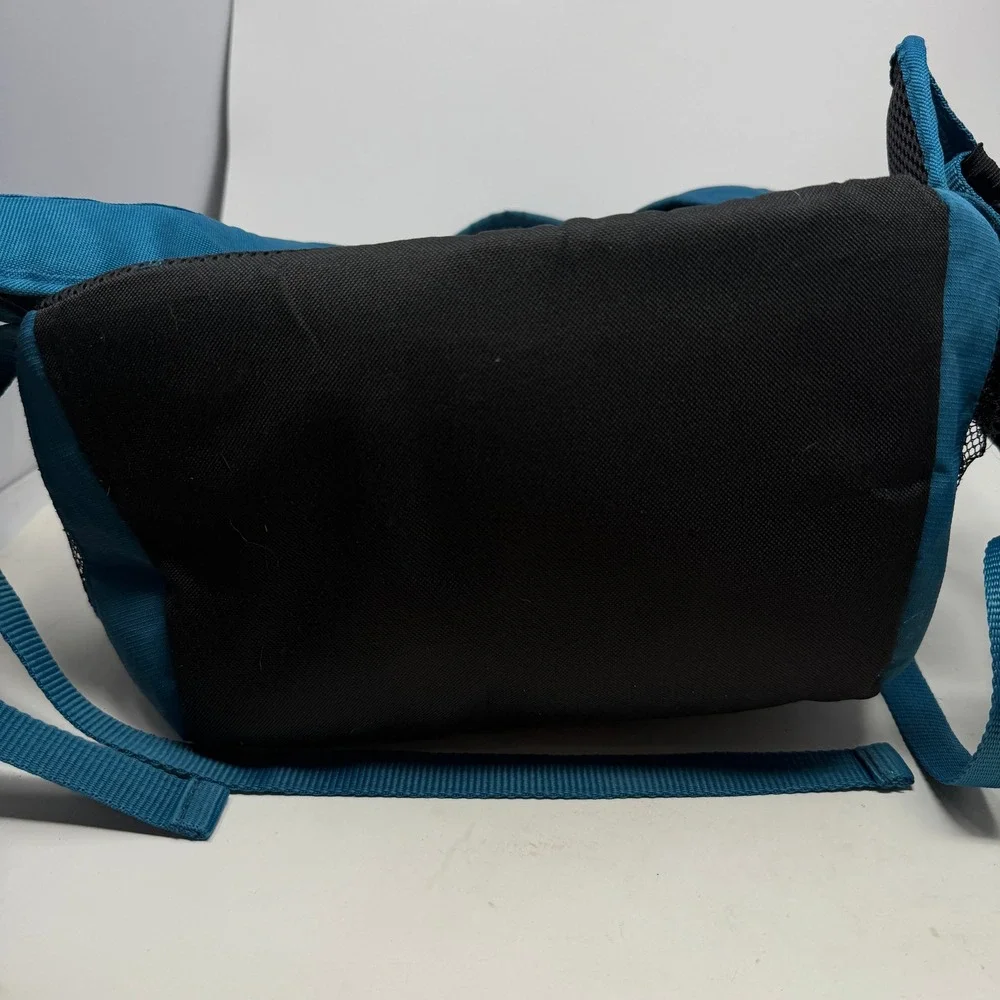 Coleman Backpack Unisex OS Insulated Cooler Daypack Blue Bungee Outdoor EUC